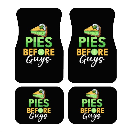 Key Lime Pie Lover Dessert Car Mats