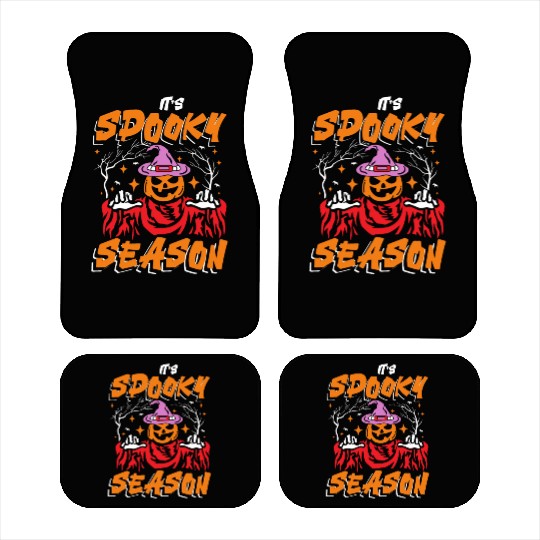 It's spooky season | scary halloween fun Car Mats