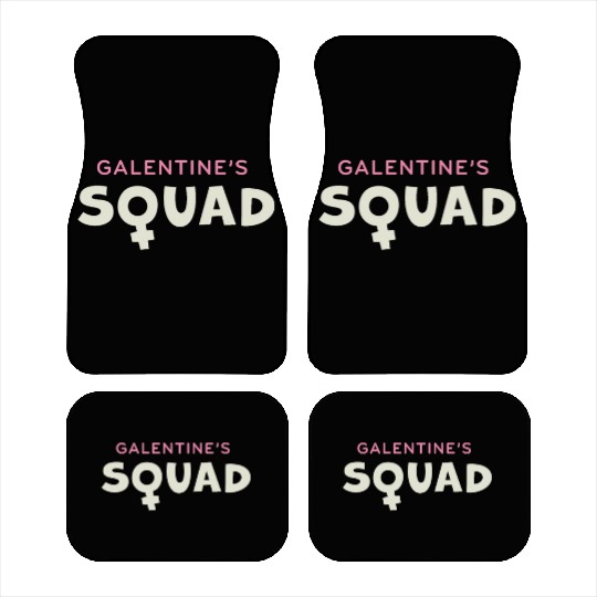Be My Galentine. Galentine's Day Car Mats