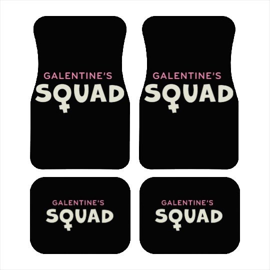 Be My Galentine. Galentine's Day Car Mats