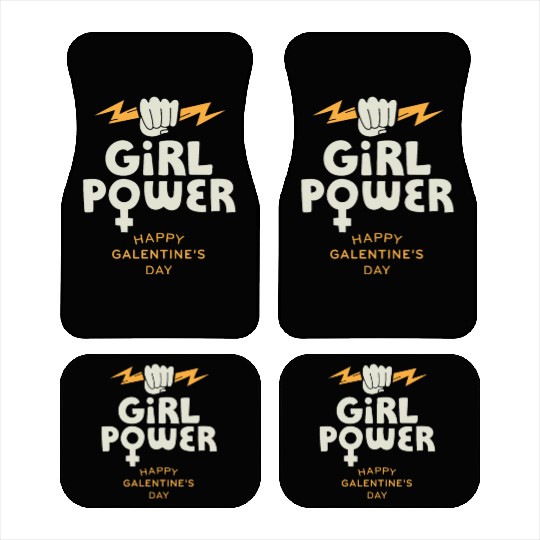 Be My Galentine. Galentine's Day Car Mats