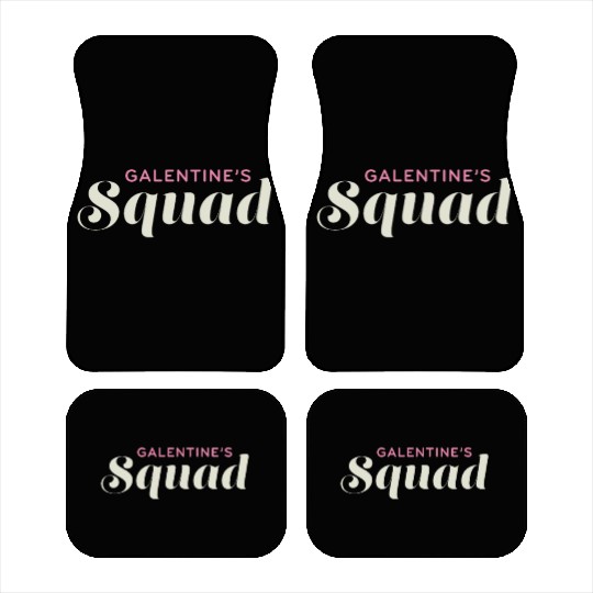 Be My Galentine. Galentine's Day Car Mats