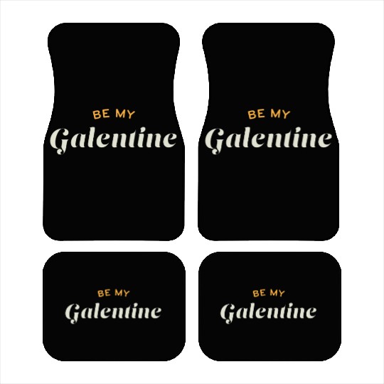 Be My Galentine. Galentine's Day Car Mats