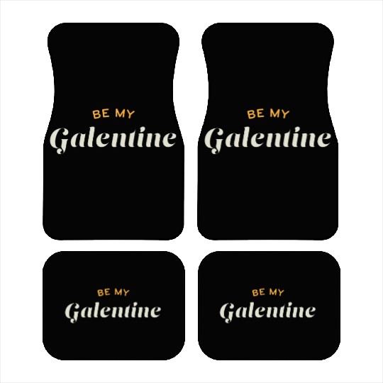 Be My Galentine. Galentine's Day Car Mats