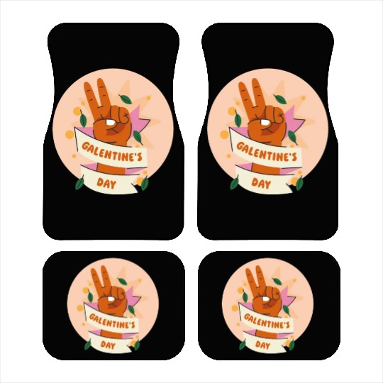 Be My Galentine. Galentine's Day Car Mats