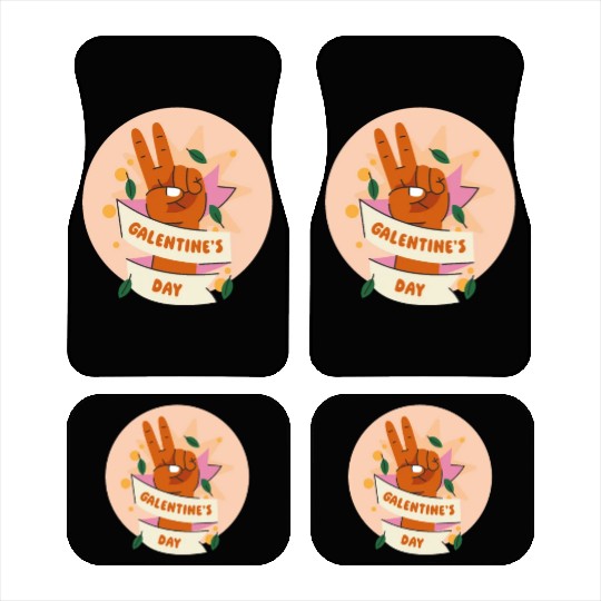 Be My Galentine. Galentine's Day Car Mats