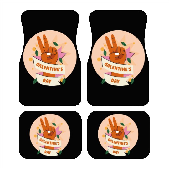 Be My Galentine. Galentine's Day Car Mats