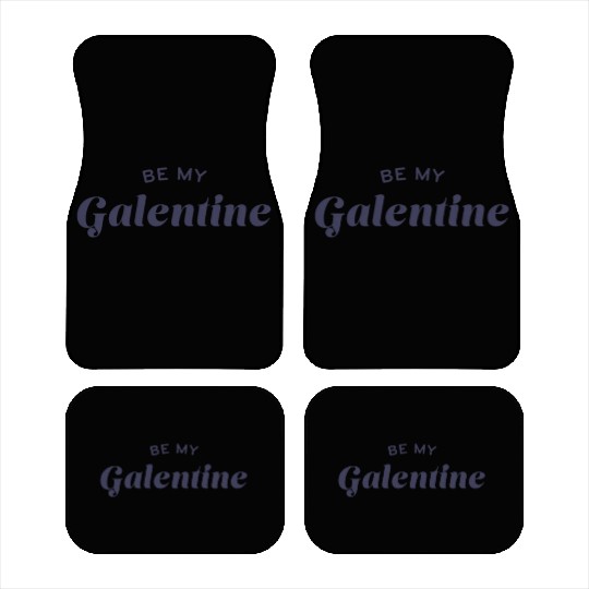 Be My Galentine. Galentine's Day Car Mats