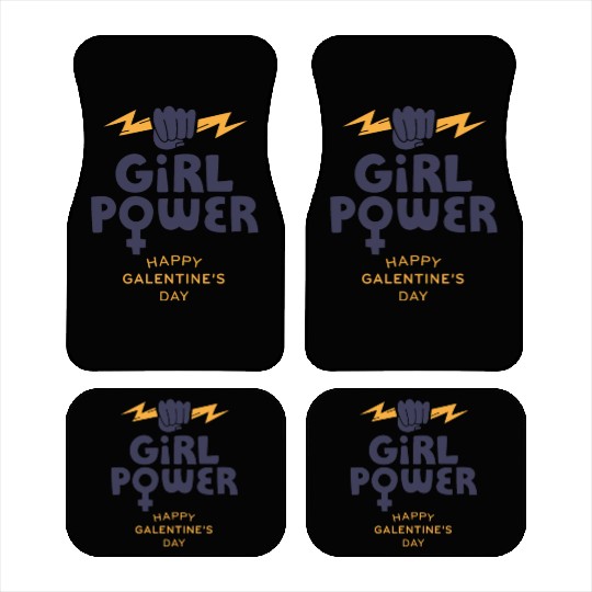 Be My Galentine. Galentine's Day Car Mats