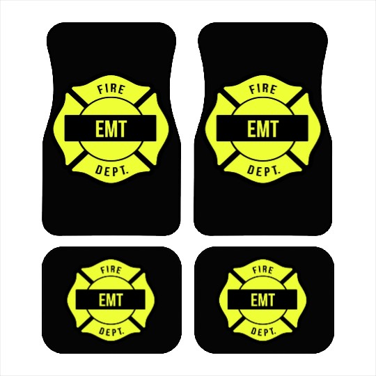 EMT emergency medical technician Car Mats
