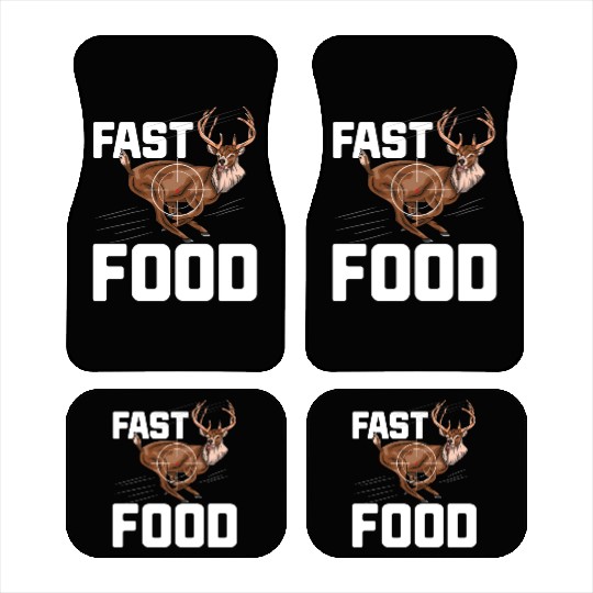 Fast Food Deer Hunting Car Mats