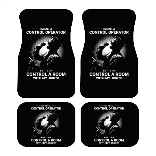 Ham Radio Operator Stand-Up Comedy Control Room Car Mats