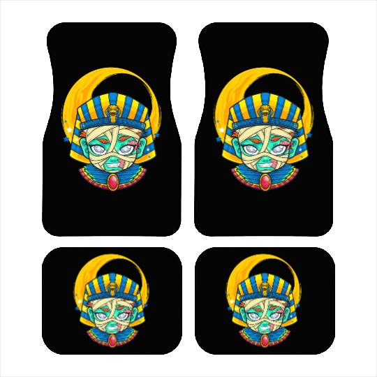 Halloween Cute Mummy Car Mats