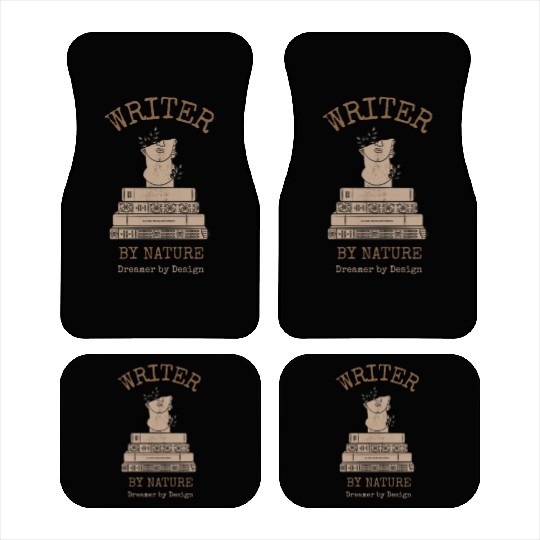 Writer: Writer by nature Car Mats