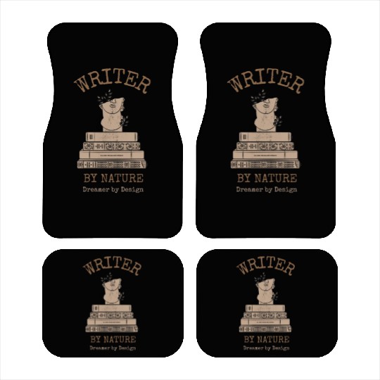 Writer: Writer by nature Car Mats