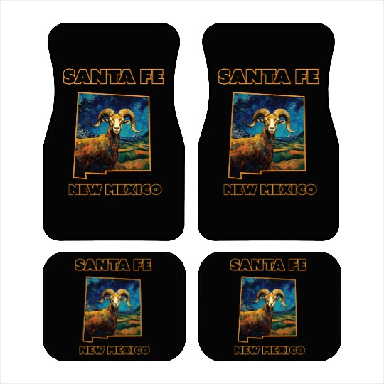 New Mexico - Big Horn Sheep Car Mats