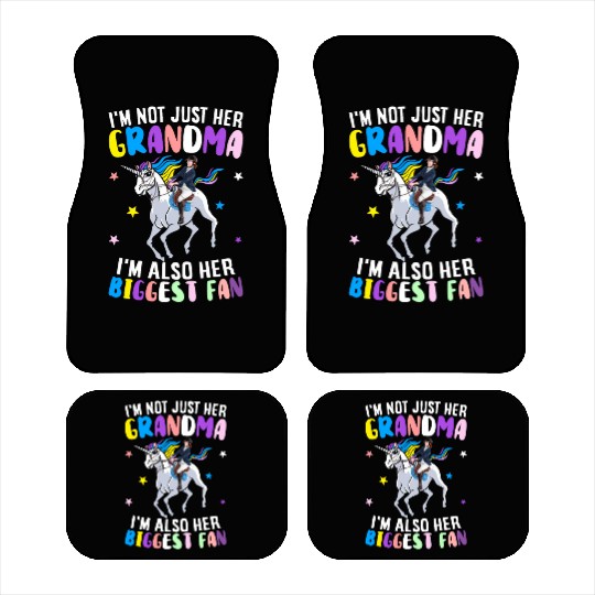 Barrel Racer Racing Horse Riding Car Mats