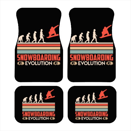 Evolution Snowboard Car Mats Winter Park Snowboard