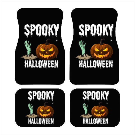 Frightful Fashion: Scary Good Halloween Tees Car Mats