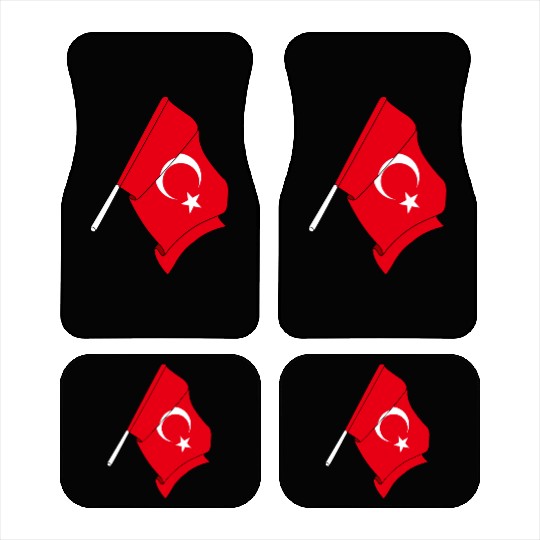 Flag of Turkey Car Mats