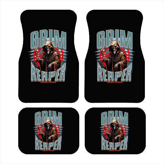 Grim Reaper Greetings Car Mats