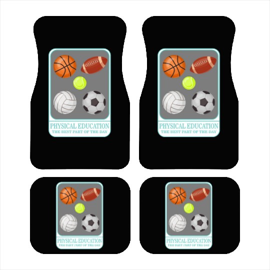 Physical Education Teacher Car Mats, P.E. Physical