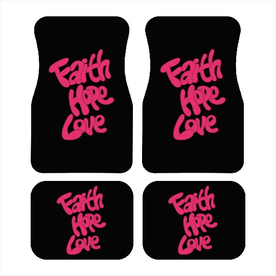 Hopeful Hearts Embrace Car Mats