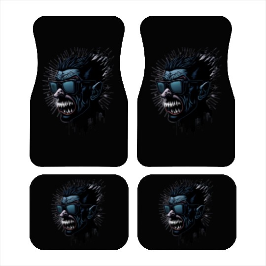 Vampire vector Car Mats