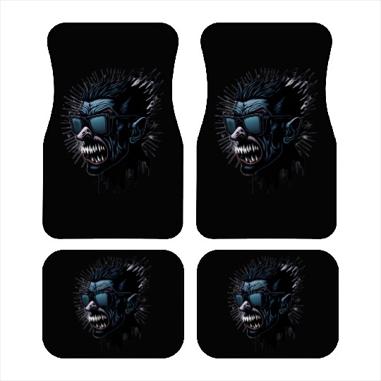 Vampire vector Car Mats