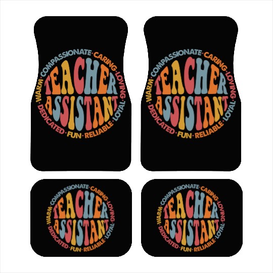Teacher Assistant Car Mats