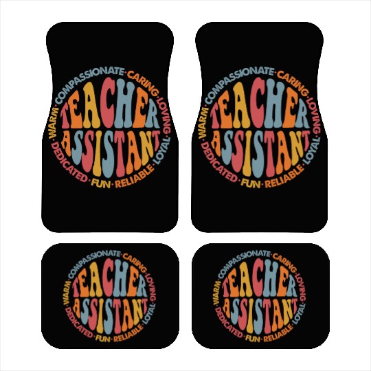 Teacher Assistant Car Mats