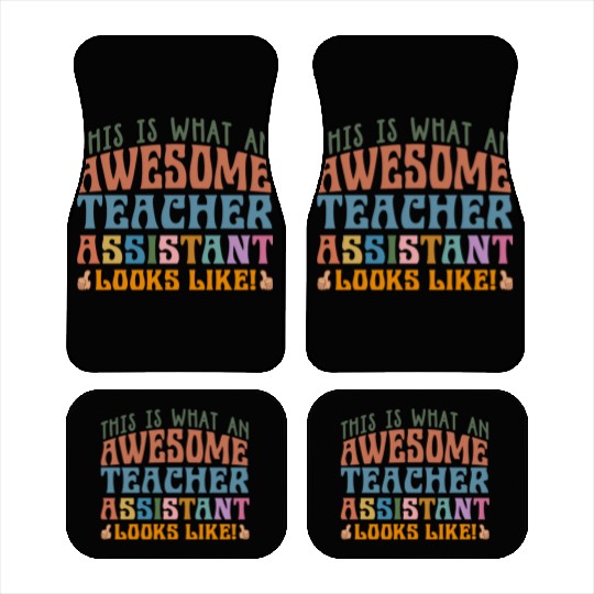 Teacher Assistant Car Mats