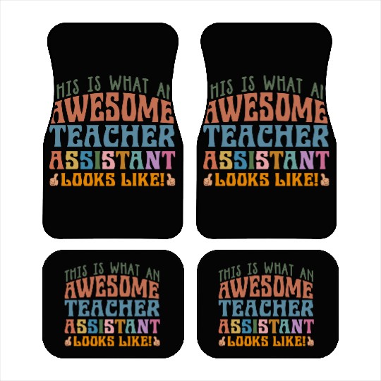 Teacher Assistant Car Mats
