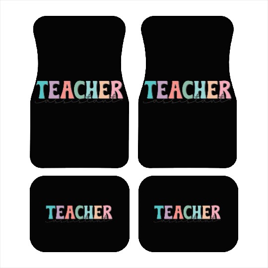 Teacher Assistant Car Mats