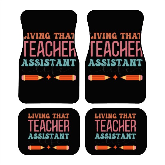Teacher Assistant Car Mats