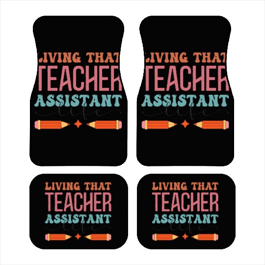Teacher Assistant Car Mats