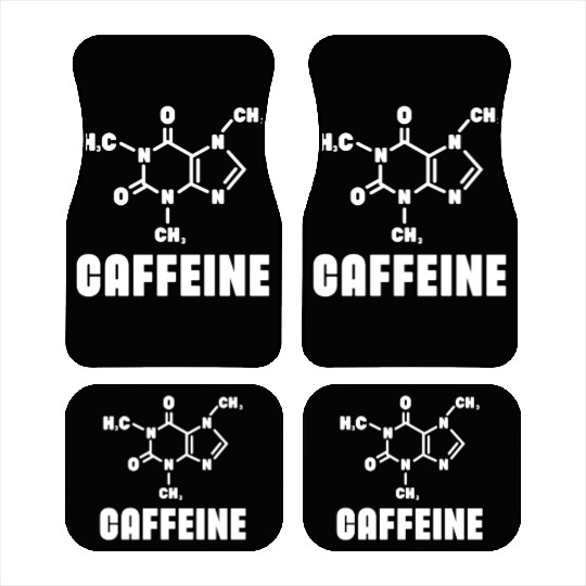 Caffeine Organic Chemistry Car Mats