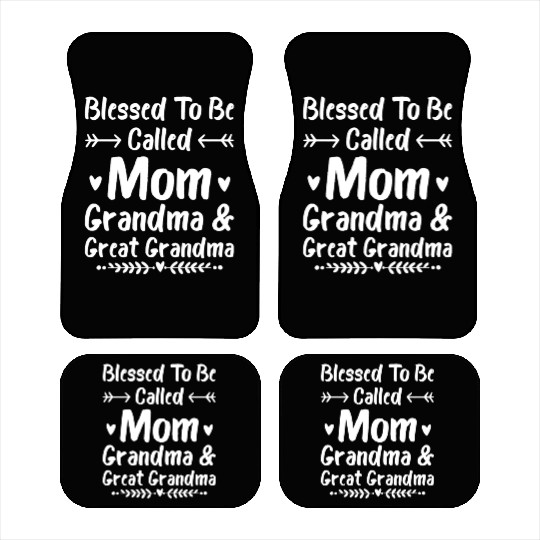 Great Grandma Mother s Day Car Mats