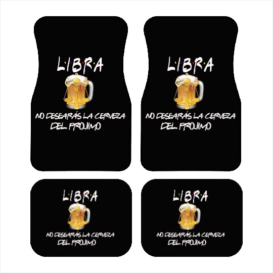 Libra Friends Berr Lovers Car Mats