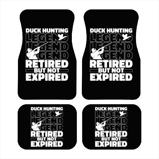 Duck Hunting Retired Car Mats