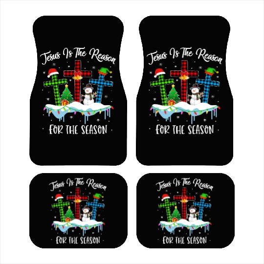 Jesus Is The Reason For The Season Christian Car Mats