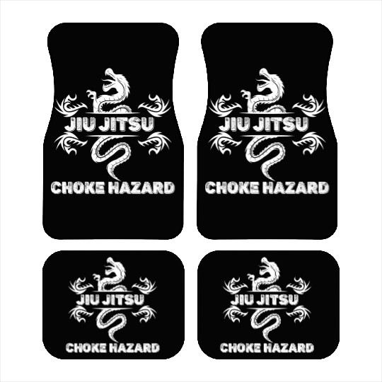 Jiu Jitsu Choke Hazard Karate Boxing Muay Thai Car Mats