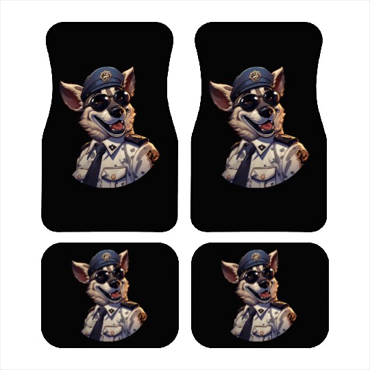 Police hyena Car Mats