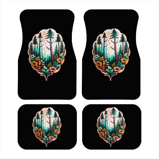 nature on skin Car Mats