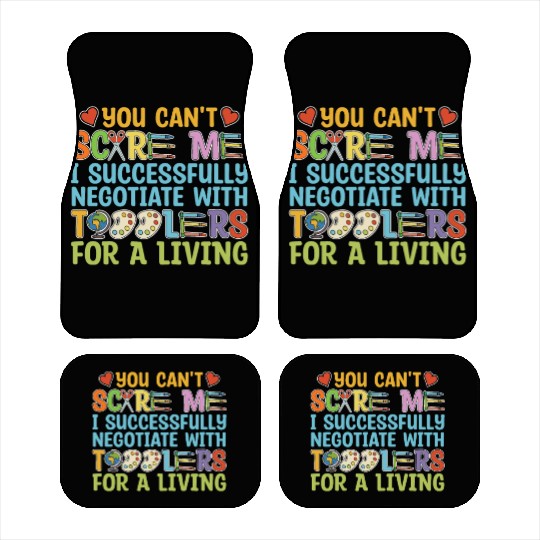 Daycare Teacher Funny Car Mats