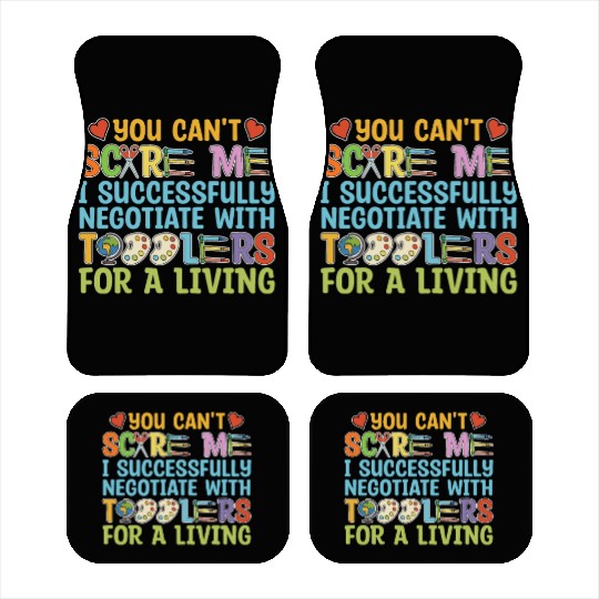 Daycare Teacher Funny Car Mats