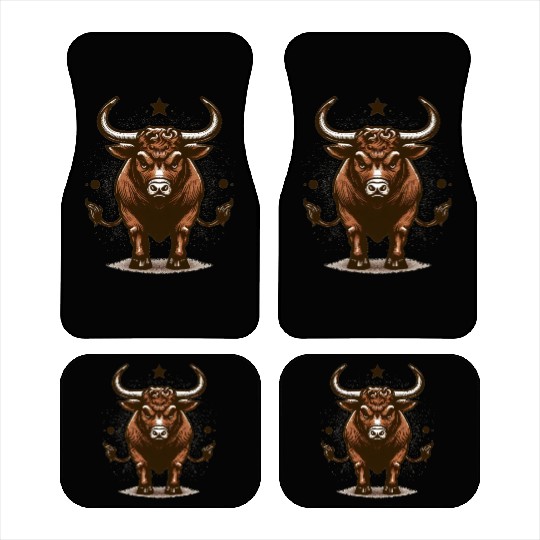 ANGRY BULL Car Mats