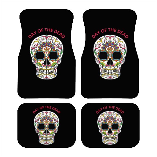 Day of the Dead Car Mats