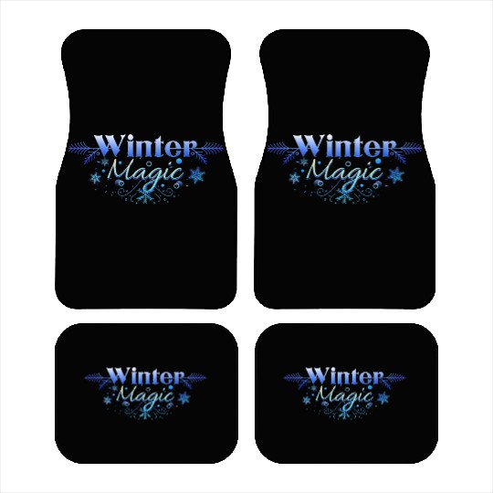 Winter Magic Car Mats