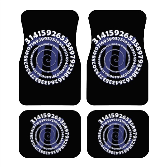 3.14 Math Teacher Pi National Day Car Mats Geek Nerd